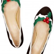 Charlotte Olympia’s Holly and Christmas Pudding