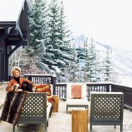 Out West Week: Charlotte Moss’ Chic Ski Retreat