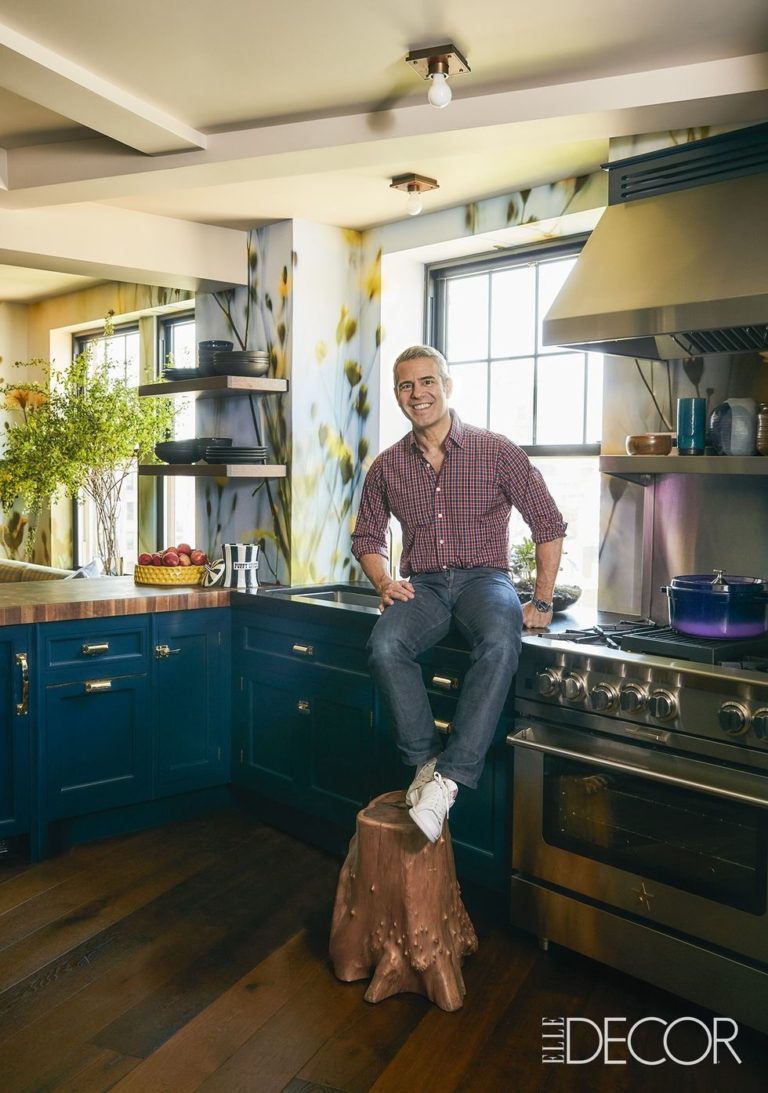 House Tour Andy Cohen's NYC Pad The English Room