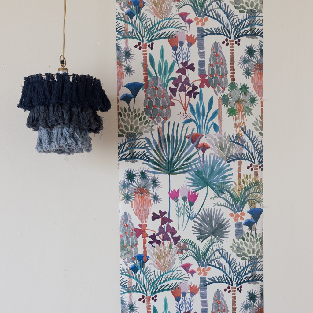 Wallpaper Wednesday with Justina Blakeney - The English Room