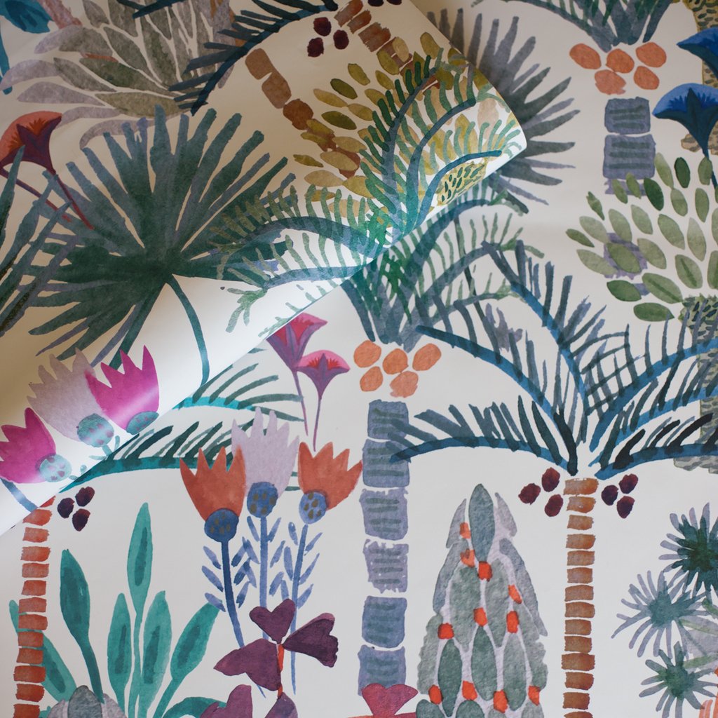Wallpaper Wednesday with Justina Blakeney - The English Room
