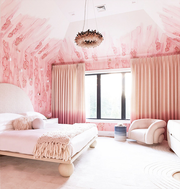 pretty in pink bedroom - the english room