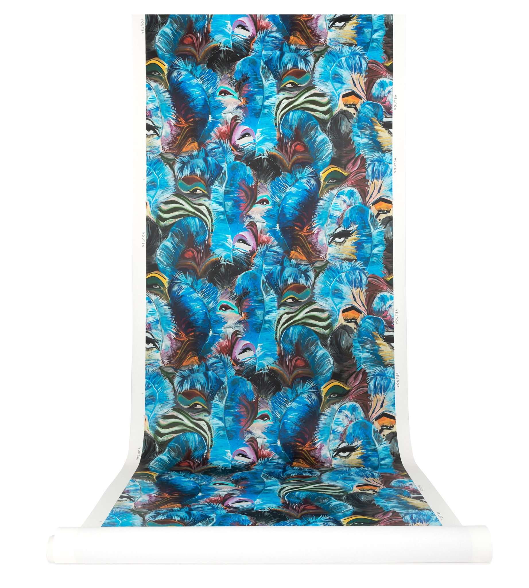 Wallpaper Wednesday: Plumes and Eyes by Voutsa - The English Room