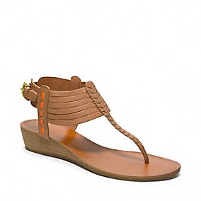 Crushing on Coach: Chic Summer Sandals - The English Room