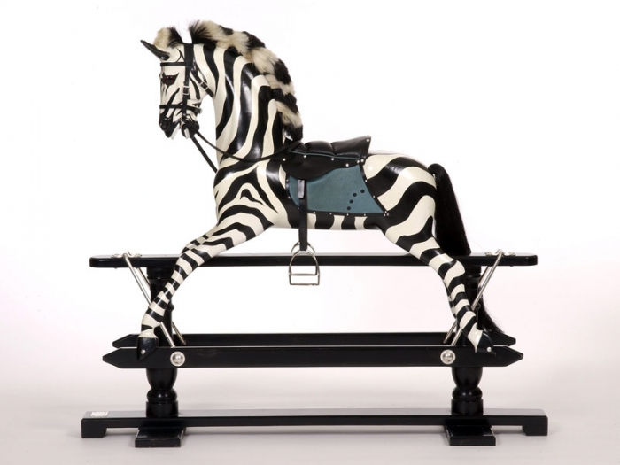 STE-Zebra rocking horse