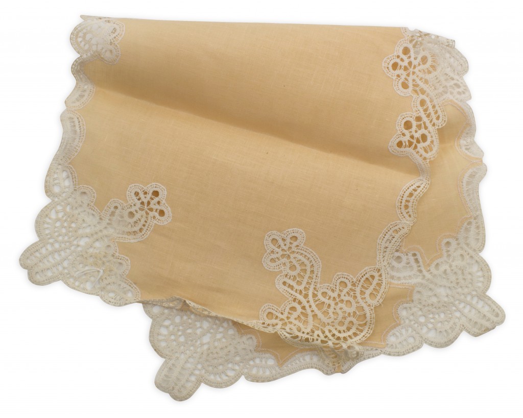 Merletti Dalla Olga Burano lace-trimmed placemat,  $225