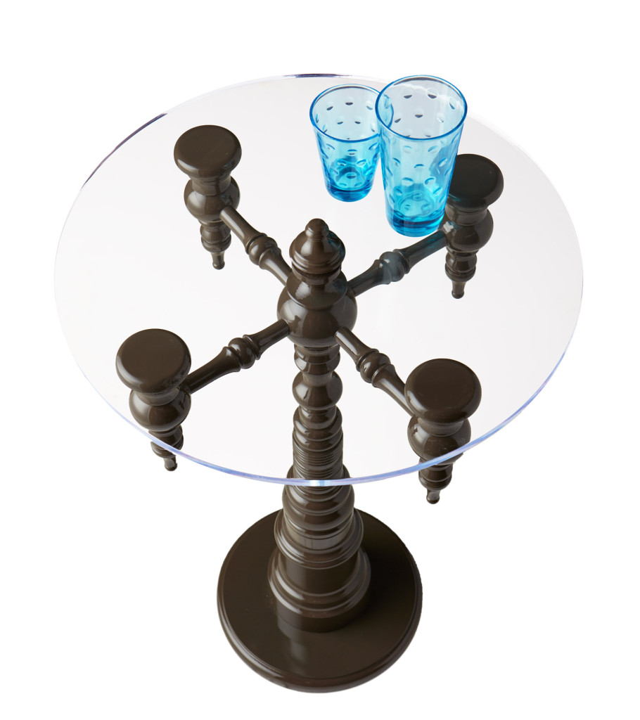 DD table Acrylic Choc Glasses