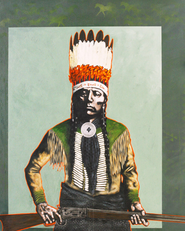 Nocona Burgess - Quanah Parker War Cheif web