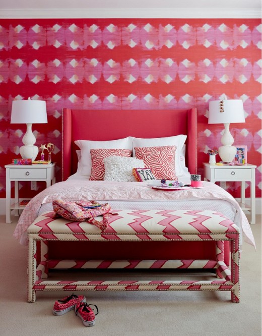 Bedroom-Wallpaper.-Kid-Bedroom-wallpaper-ideas.-Wallpaper-is-the-Tears-from-Paradise-from-Urban-Wallcovering.-Wallpaper-Wallcovering-TearsfromParadise--520x666