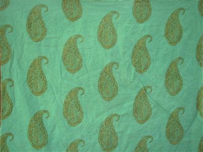 lauren liess textiles LIVE PAISLEY turquoise_New2