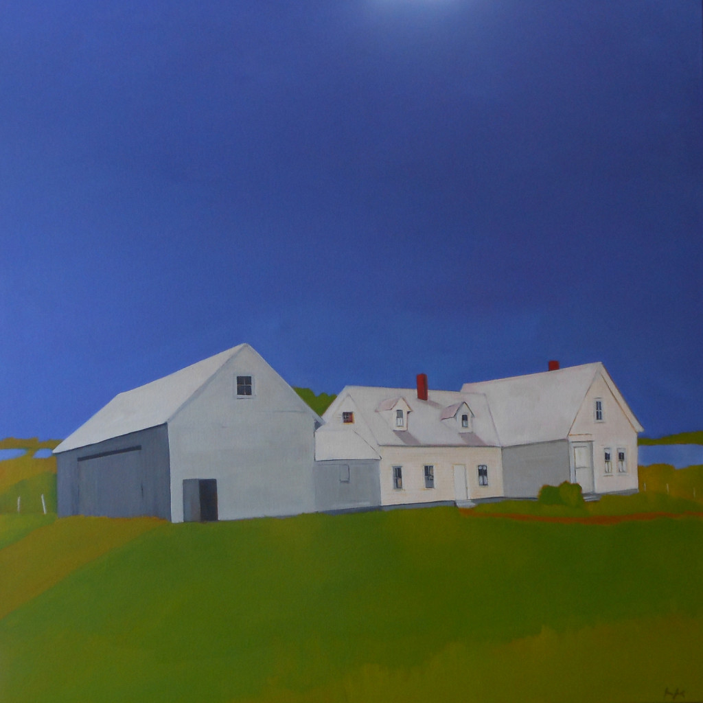 Haven Farm 48 x 48 oil/canvas $6800.