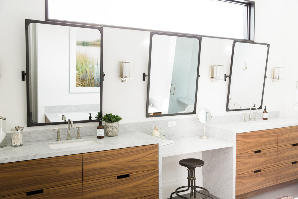 Master+Bathroom+with+Walnut+vanities+||+Studio+McGee
