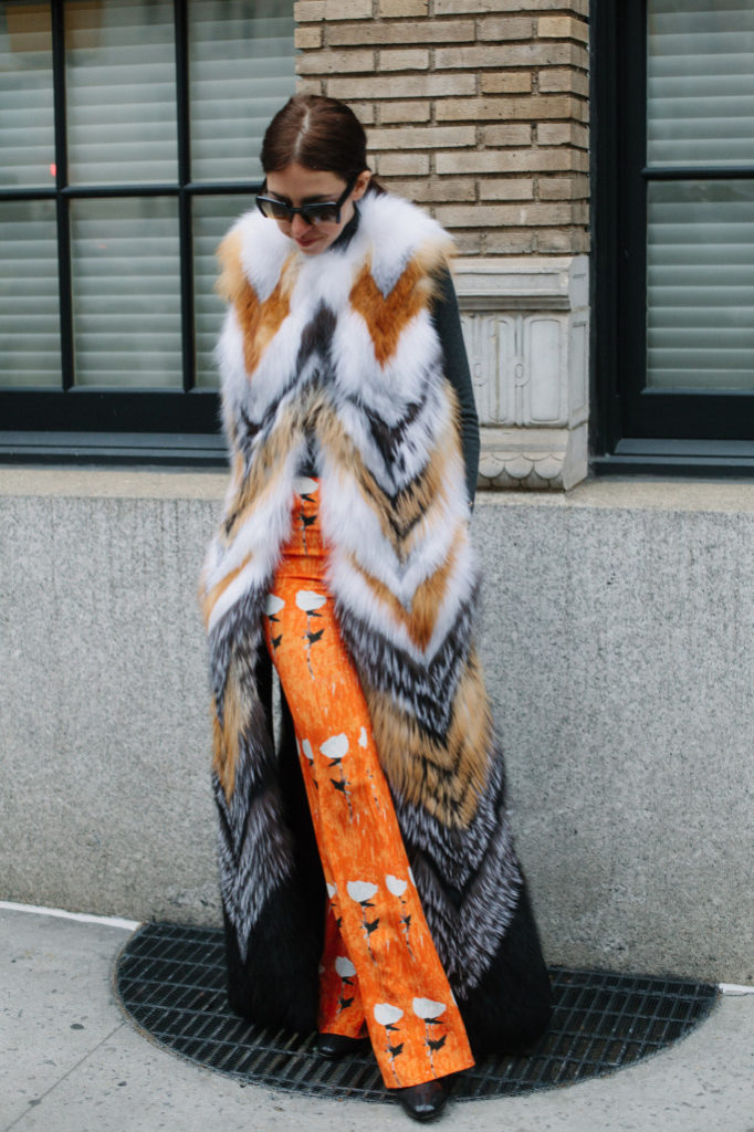 New York Fashion Week street style