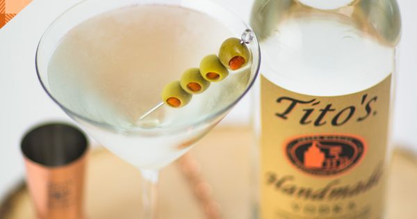Tito's Dirty Martini
