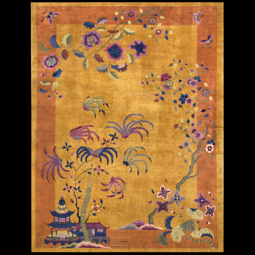 Chinese - Art Deco Rugs_Chinese_Gold_China_22089