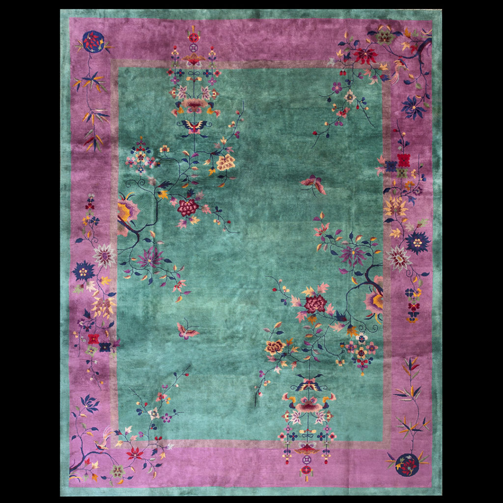 Chinese - Art Deco Rugs_Chinese_Green_China_22266