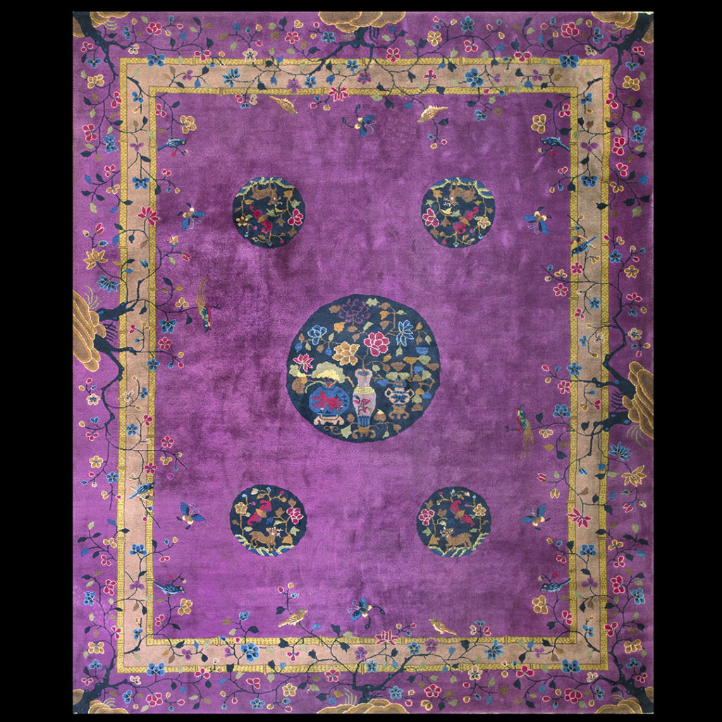 Chinese - Art Deco Rugs_Chinese_Purple_China_22417