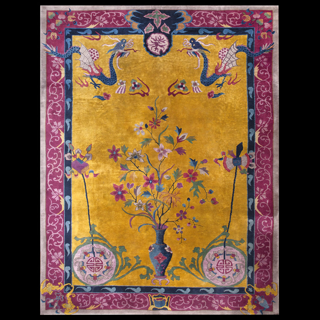 Chinese - Art Deco Rugs_Chinese_Yellow_China_22161