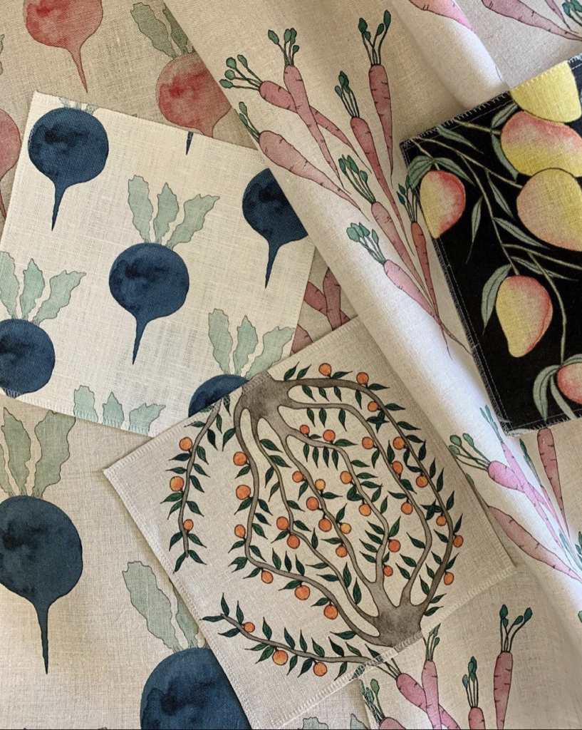 Textile Tuesday: Radish Moon - The English Room