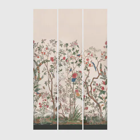 Wallpaper Wednesday: Tian Mural by Gucci - The English Room