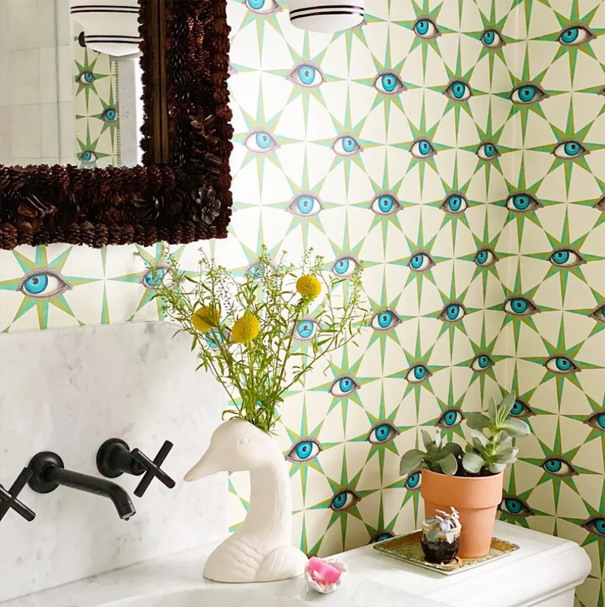 Wallpaper Wednesday: Gaze by Aux Abris - The English Room